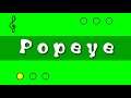 I'm Popeye The Sailor Man - Popeye Theme Song - Free Sheet music Download