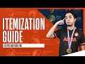 ITEMIZATION GUIDE FOR PRO AND NON-PRO BY AURA PH HEAD COACH