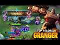 MANIAC! Granger Insane Bullet [ Top 1 Global Granger Best Build 2021 ] By King Dragon - MLBB