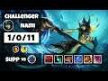 Nami Challenger Gameplay S11 Replay 11.18 Support (1/0/11) - BR