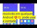 Resolvido problema na navegação por gestos no Android não funciona,tela infinita em qualquer laucher
