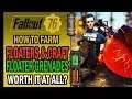 Fallout 76 Wastelanders - How to Farm FLOATERS & Craft Floater Grenades - Is It Even Worth it?