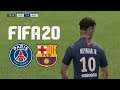 FIFA 20 ROAD TO CO-OP CHAMPIONS PART 6 - PSG VS BARCELONA - FIFA 20 Co-Op Seasons Gameplay