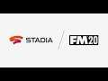 Football Manager 2020 STADIA Review Live on laptop with mouse