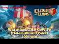 Liga War Clan attack TH 9!!! menggunakan GoWiPe dijamin 100% win gampang ga ribet - COC Indonesia