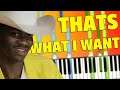 Lil Nas X - THATS WHAT I WANT Piano Cover (Sheet Music + midi) Synthesia Tutorial