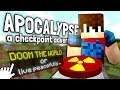 Minecraft but if you PUSH THIS BUTTON It Causes the END OF THE WORLD (Decimation Mod)