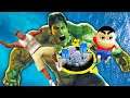 SHINCHAN PINCHAN vs HULK in HOLE.io EAT THE ENTIRE MAP | Franklin shinchan hole.io in hindi gameplay