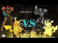 SSBU - Real Samus (me) & Pikachu vs Fake Samus & Pikachu