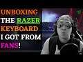 Unboxing and Review - Razer Huntsman Elite Keyboard - I love my fans seriously!