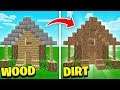 Your HOUSE is DIRT *Troll* (Camp Minecraft)