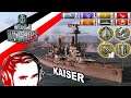 Das müsst ihr sehen, das Schlachtschiff Kaiser ⚓ World of Warships :09 Deutsch/German/Gameplay