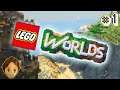 Exploring The Lego Universe! - Lego Worlds - Ep. 1 - Underground Arcade