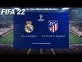 FIFA 22 - Real Madrid vs. Atlético De Madrid - UEFA Champions League | PS4