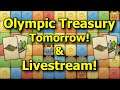 Forge of Empires: Olympic Treasury as Daily Special Tomorrow! Watch me get some LIVE tomorrow!