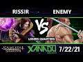 F@X 415 Losers Quarters - Rissir (Amakusa) Vs. Enemy (Genjuro) Samurai Shodown