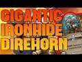 GIGANTIC Ironhinde Direhorn for the win - Rafaam is broken - Hearthstone Battlegrounds Highlights
