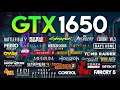 GTX 1650 Test in 50 Games at 1080p