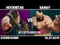 HoodieTar (Ed) vs Sanay (Zangief) | SFV Round Robin | Synthwave X #7