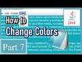 How to Make Notepad in Java (7/8) - Change Colors