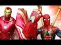 Infinity Iron Spider & Iron Man Mark 50 Unboxing + Review | Marvel Legends
