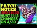 Luluca & Melissa UP (Hunt 11-13 change on 4/30) Epic Seven Patch Notes Epic 7 News E7