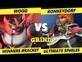 The Grind 151 Winners Bracket - WOOD (Incineroar) Vs KonkeyDorf (Ganondorf) Smash Ultimate SSBU