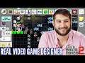 Video Game Designer Creates A Level In Super Mario Maker 2 • Professionals Play