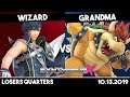Wizard (Chrom) vs Grandma (Bowser) | Losers Quarters | Synthwave X #5
