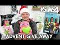 1. Advent Gewinnspiel - Die Sims 4 Merch Paket, Kaugummitier, An die Uni Pack,...