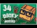BLIND WILDCARD!! | Let's Play Dicey Dungeons: Modded | Part 34 | v1.7 Gameplay