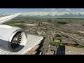 Landing Geneva - American Airlines 777-300ER [GE-90 Engine] [Aerofly FS 2]
