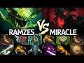MIRACLE Shadow Fiend VS RAMZES Viper Insane Battle Mid 7.24 Dota 2