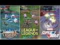 Mobile Legends VS LOL Wild Rift vs Marvel Super War, (NO INTRO) Skill Effects Comparison
