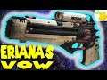 MOST UNIQUE HAND CANNON EXOTIC!!! - ERIANA'S VOW PC & PS4 review - destiny 2 shadowkeep