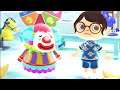 Pietro Dancing and Sleeping in Animal Crossing New Horizons