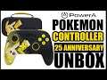 POKEMON 25th Controller Unboxing! Power A  POKEMON Controller & Switch Case! @PowerAExperience