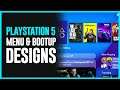 PS5 MENU CONCEPTS - PlayStation 5 Boot-Up Screen and User Interface Concepts