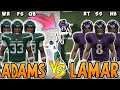 Team of LAMAR JACKSON'S vs JAMAL ADAMS!! (Tournament Round 2)