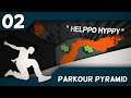 TOIHAN NYT OLI HELPPO! | Parkour Pyramid w/ Slinkon