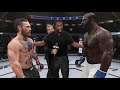 코너 맥그리거 vs. 킴보 슬라이스 길거리출신파이터 헤비급 킴보를 상대하는 슈퍼스타 맥그리거! (EA Sports UFC4)
