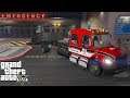 GTA 5 Real Life Mod #193 Freightliner M2 Rollback Tows Illegally Parked Car Blocking The Hospital