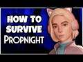 HOW TO SURVIVE IN PROPNIGHT! [Solo Survivor Win]