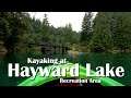 Kayaking at Hayward Lake Recreation Area
