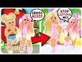 My Best Friend DARED Me to Copy The Mean Girl for 24 Hours. She Was MAD! Royale High Roblox Roleplay