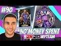 NBA 2K20 MYTEAM GETTING DIAMOND JAMAL CRAWFORD AND DIAMOND CONSUMABLES PACK!! | NO MONEY SPENT #90
