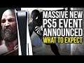 New PS5 Event Announced - What PlayStation 5 Games & Announcements To Expect (PlayStation Event 2021