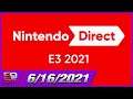 Nintendo Direct and Commentating! E3 Hype...? - Tystra and 59 Friends! Streamed on 06/16/2021