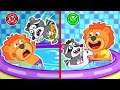 No No! Play Safe with Baby Swimming Float! Learn Kids Safety Tips | Lion Family | Cartoon for Kids