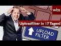 Uploadfilter kommen in 17 Tagen - Gesetz gestern beschlossen! | Anwalt Christian Solmecke